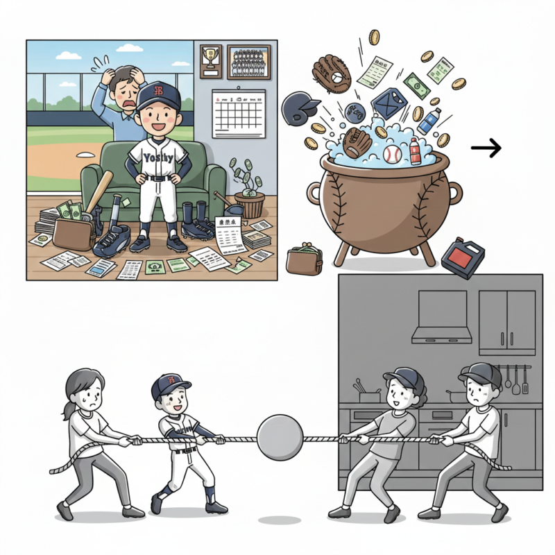 野球家計の現状分析：なぜ「気づくとお金がない」のか？ 
